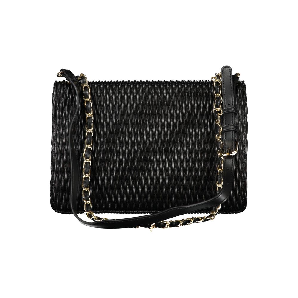 Mario Valentino Black Polyethylene Handbag