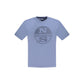 North Sails Blue Cotton Men T-Shirt