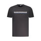 North Sails Black Cotton Men T-Shirt