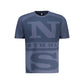 North Sails Blue Cotton Men's T-Shirt