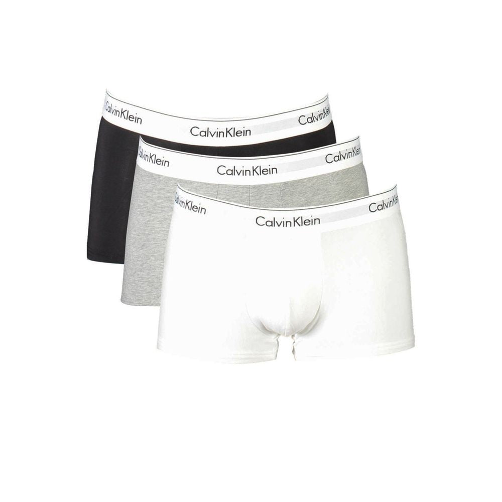 Calvin Klein Gray Cotton Underwear
