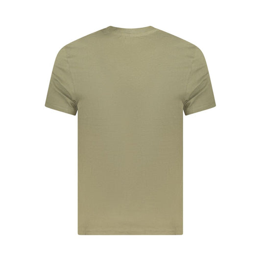 Timberland Green Cotton Men T-Shirt Mens T-Shirt