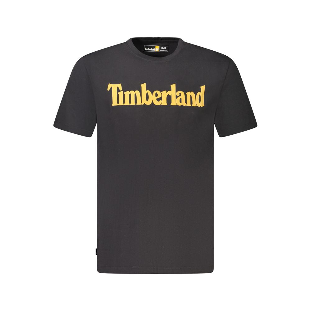 Timberland Black Cotton T-Shirt Mens T-Shirt