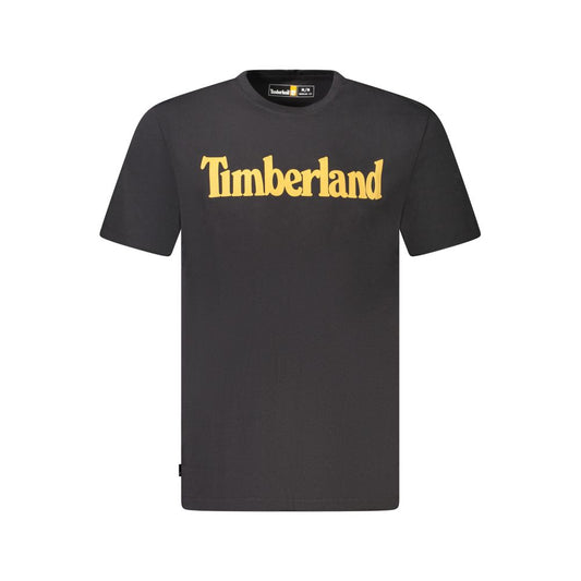 Timberland Black Cotton T-Shirt Mens T-Shirt