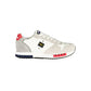 Blauer White Polyester Sneaker