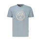 Napapijri Grigio Organic Cotton Men T-Shirt