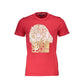 Cavalli Class Red Cotton Men TShirt Mens T-Shirt