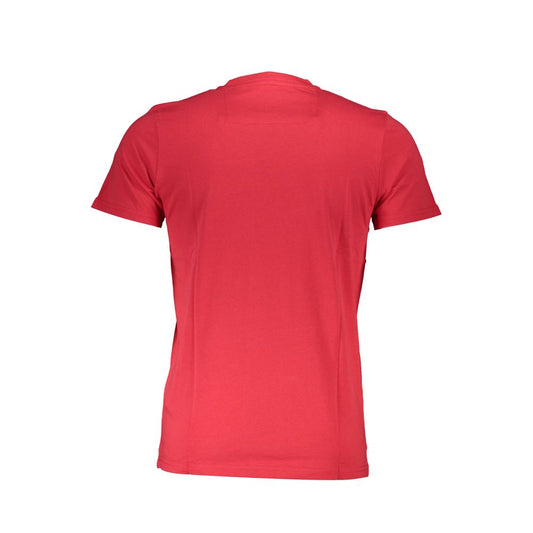 Cavalli Class Red Cotton Men TShirt Mens T-Shirt