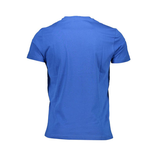 Diesel Blue Cotton Men T-Shirt Mens T-Shirt