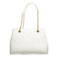Mario Valentino White Polyethylene Handbag
