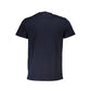 Cavalli Class Blue Cotton Men T-Shirt Mens T-Shirt