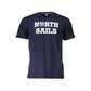 North Sails Blue Cotton Men's T-Shirt