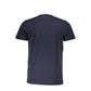 Cavalli Class Blue Cotton Men T-Shirt Mens T-Shirt