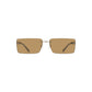 Calvin Klein Beige Metal Women Sunglasses