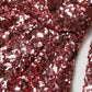 Dolce & Gabbana Pink Sequin Statement Nylon Midi V-Neck Dress