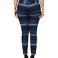 Dolce & Gabbana Blue Striped Cotton Stretch Denim Jeans