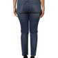 Dolce & Gabbana Blue Low Waist Cotton Skinny Denim Jeans