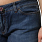 Dolce & Gabbana Blue Low Waist Cotton Skinny Denim Jeans