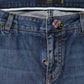 Dolce & Gabbana Blue Low Waist Cotton Skinny Denim Jeans