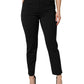 Dolce & Gabbana Black High Waisted Tapered STAFF Pants