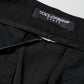 Dolce & Gabbana Black High Waisted Tapered STAFF Pants