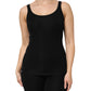 Dolce & Gabbana Black Cotton Stretch Sleeveless Women Tank Top