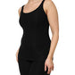 Dolce & Gabbana Black Cotton Stretch Sleeveless Women Tank Top