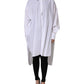 Dolce & Gabbana White Cotton Collared Shirt Long Sleeve Top