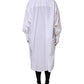 Dolce & Gabbana White Cotton Collared Shirt Long Sleeve Top