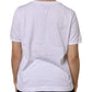 Dolce & Gabbana White Cotton Short Sleeve Round Neck T-shirt