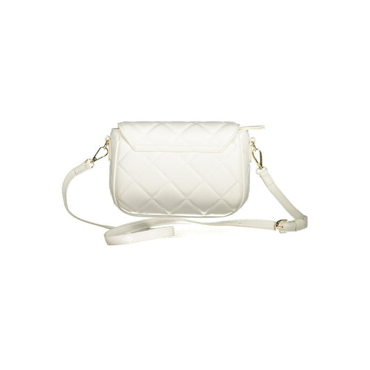 Mario Valentino White Polyethylene Handbag