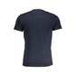Cavalli Class Blue Cotton T-Shirt Mens T-Shirt
