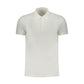 Calvin Klein White Cotton Polo Shirt Mens T-Shirt