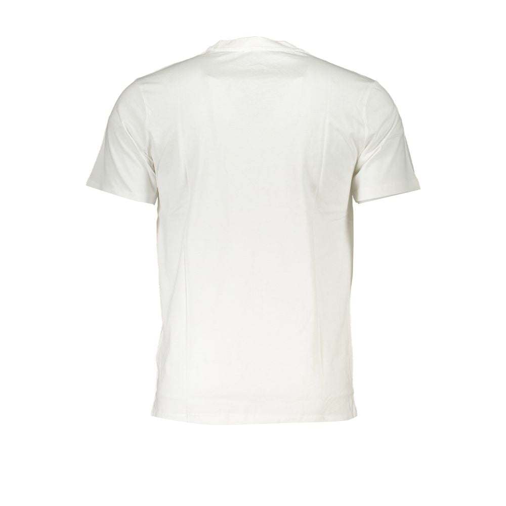 Cavalli Class White Cotton T-Shirt Mens T-Shirt