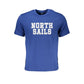 North Sails Blue Cotton T-Shirt Mens T-Shirt