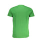 Cavalli Class Green Cotton T-Shirt Mens T-Shirt