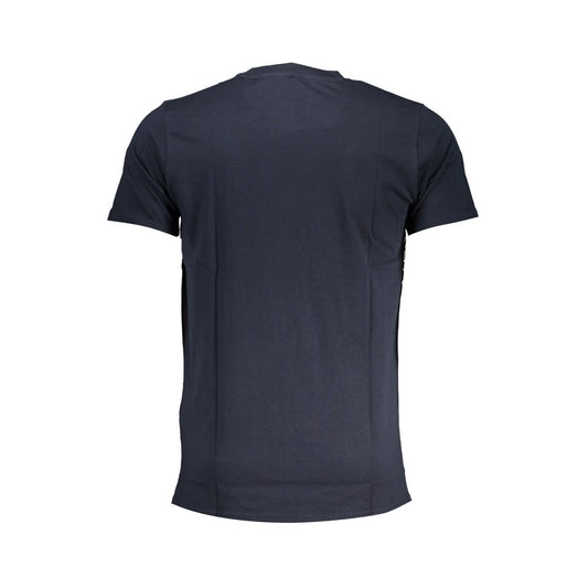 Cavalli Class Blue Cotton T-Shirt Mens T-Shirt
