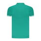 Cavalli Class Green Cotton Polo Shirt