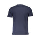 Cavalli Class Blue Cotton T-Shirt Mens T-Shirt