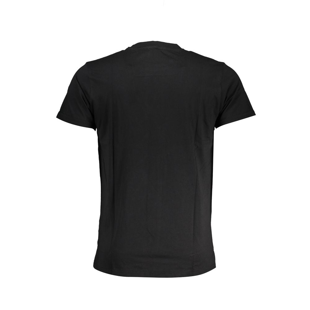 Cavalli Class Black Cotton T-Shirt Mens T-Shirt