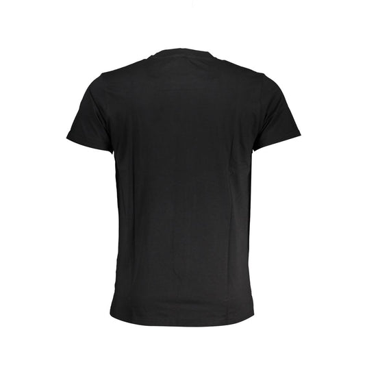 Cavalli Class Black Cotton T-Shirt Mens T-Shirt