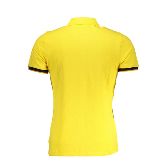 K-WAY Sunshine Yellow Cotton Blend Polo Mens T-Shirt