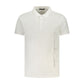 Cavalli Class White Cotton Polo Shirt