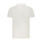 Cavalli Class White Cotton Polo Shirt