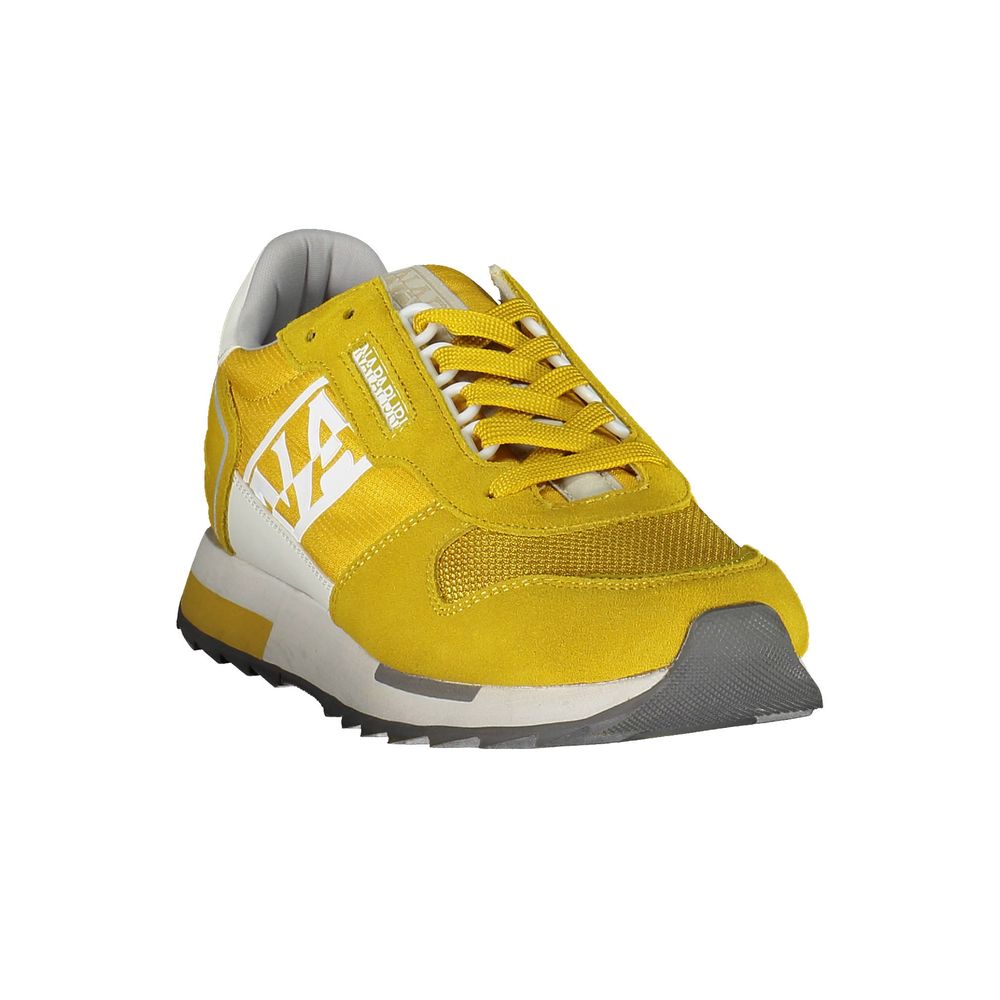 Napapijri Yellow Polyester Sneaker