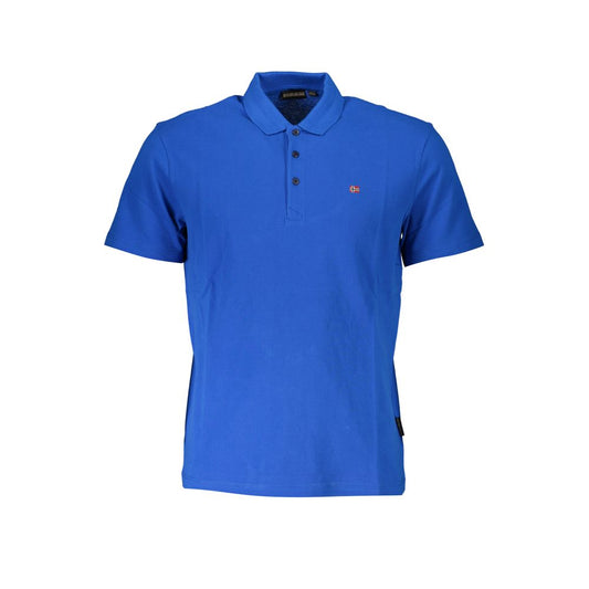 Napapijri Elegant Short Sleeved Cotton Polo Mens T-Shirt