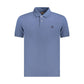 Timberland Blue Cotton Polo Shirt Mens T-Shirt