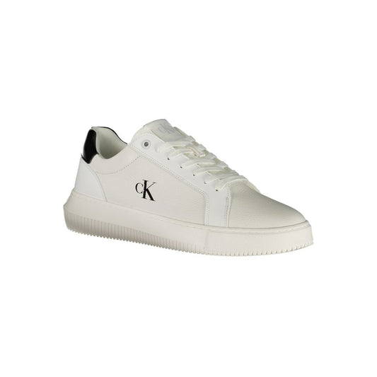 Calvin Klein White Polyester Sneaker