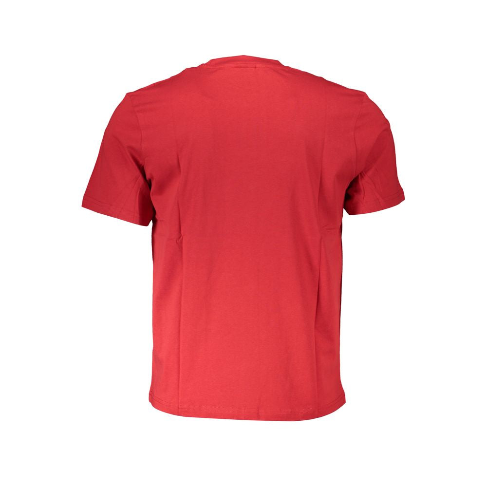 North Sails Red Cotton T-Shirt Mens T-Shirt