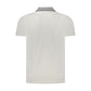 Cavalli Class Gray Cotton Polo Shirt Mens T-Shirt